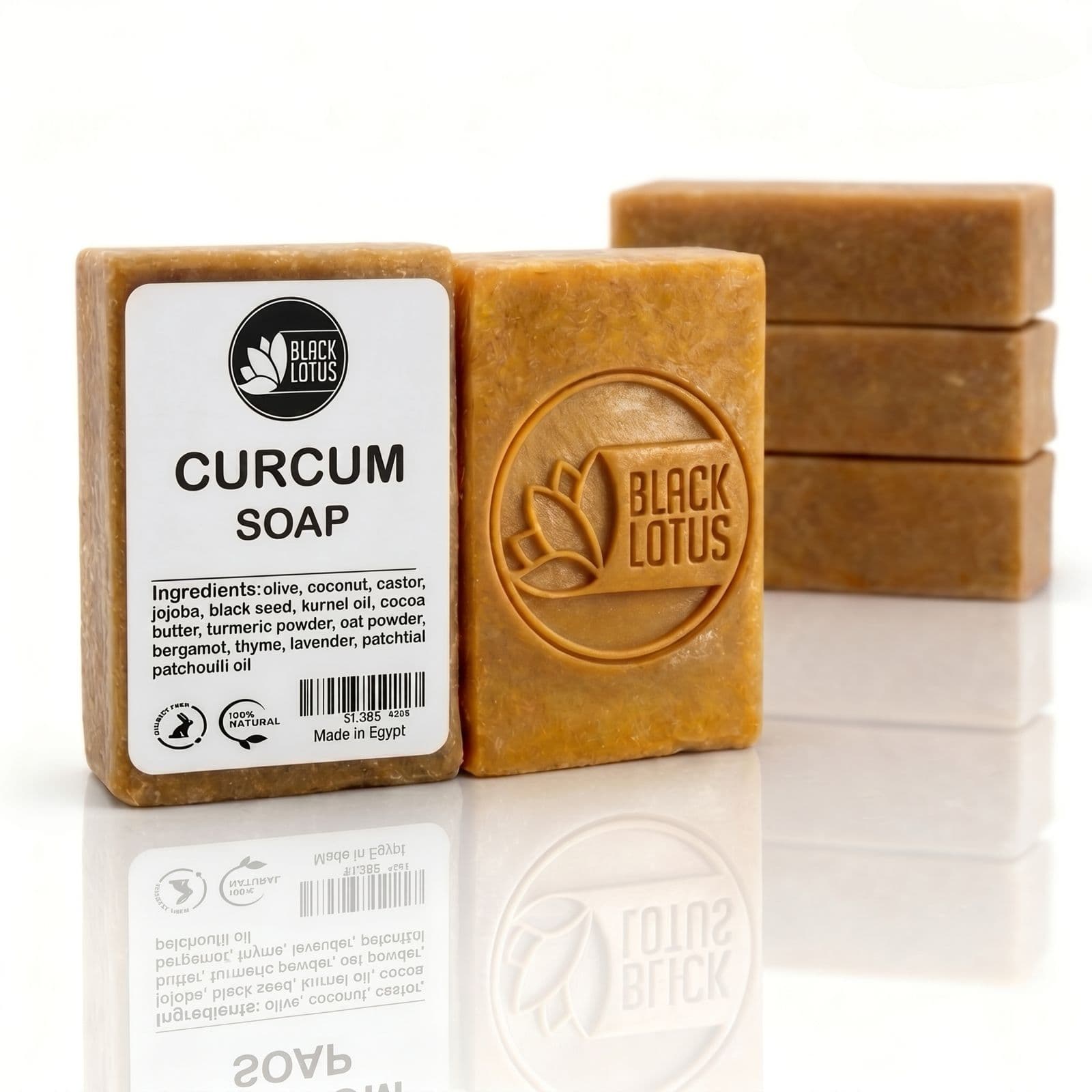 Black Lotus Curcum Soap