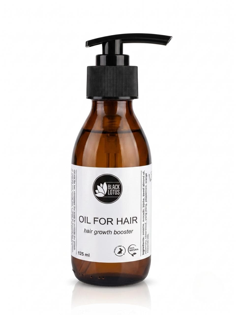 Black Lotus Oil for Hair — Hair Growth Booster