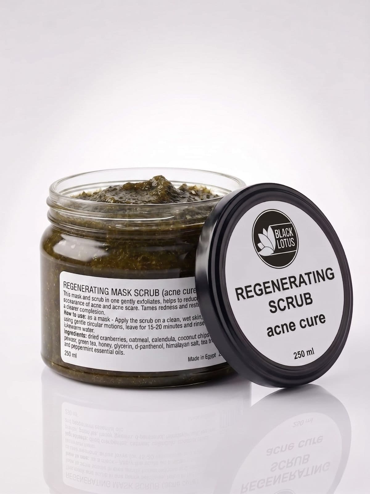 Black Lotus Regenerating Scrub for Face & Body
