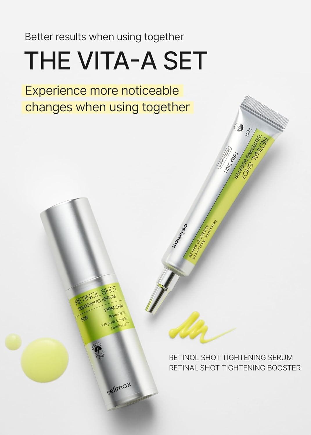 Celimax Retinol + Retinal Shot Set