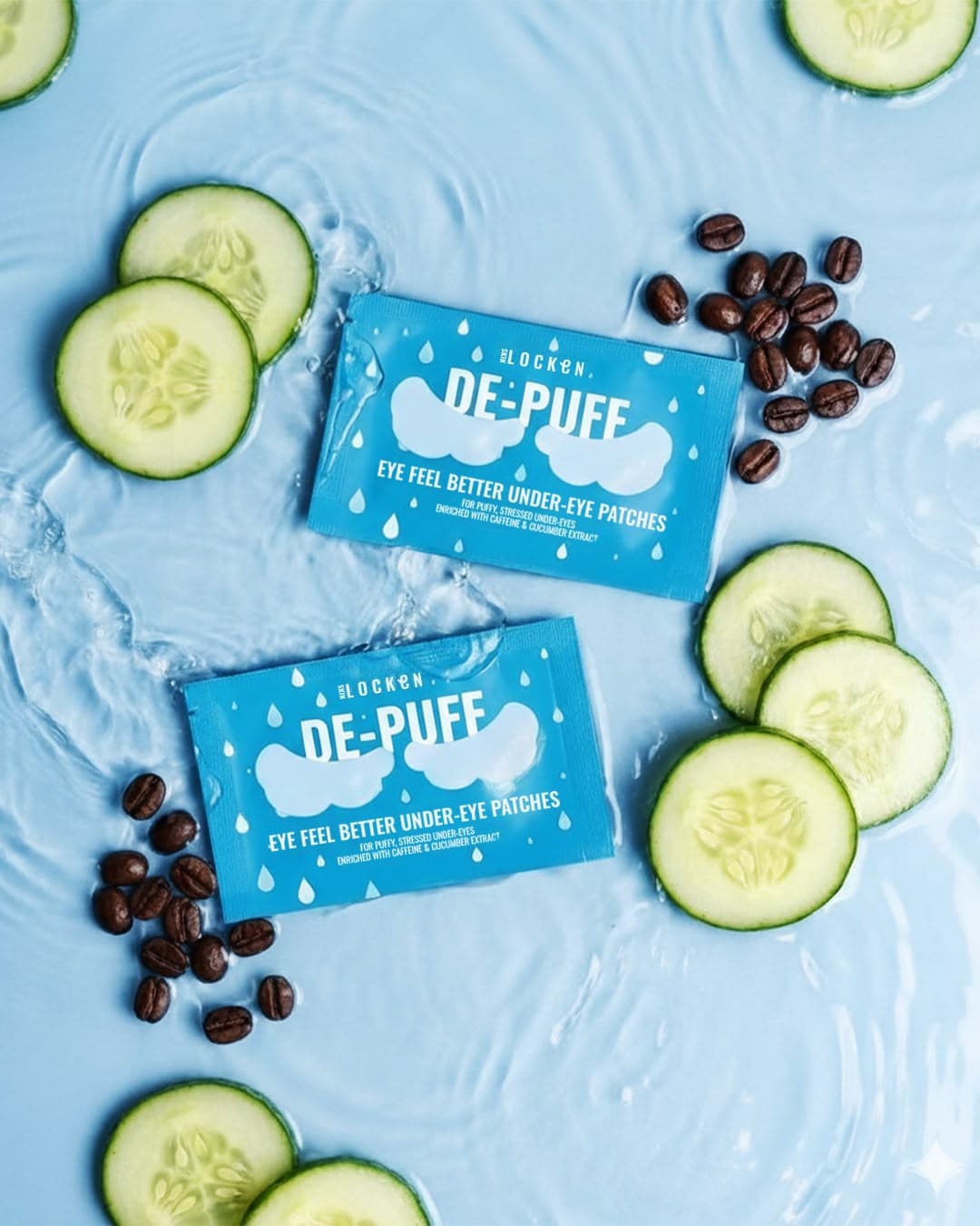 Locken DE-PUFF Eye Feel Better Under-Eye Patches