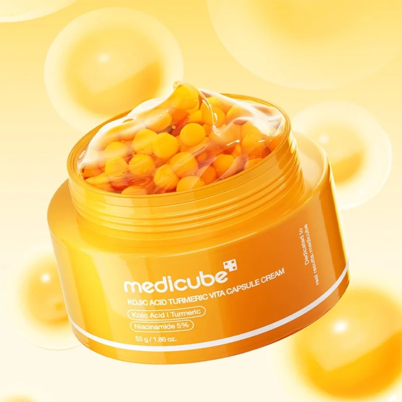 Medicube Kojic Acid Turmeric Vita Capsule Cream